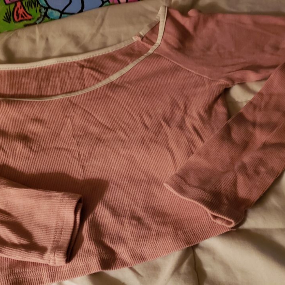 Pink Top & Skirt Set